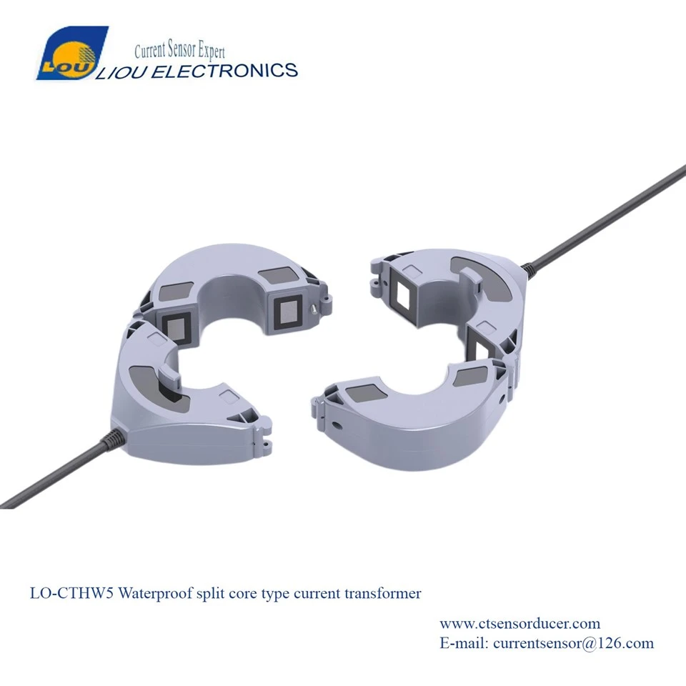 Waterproof Split Core CT For Public Infrastructure Monitoring LO-CTHW8